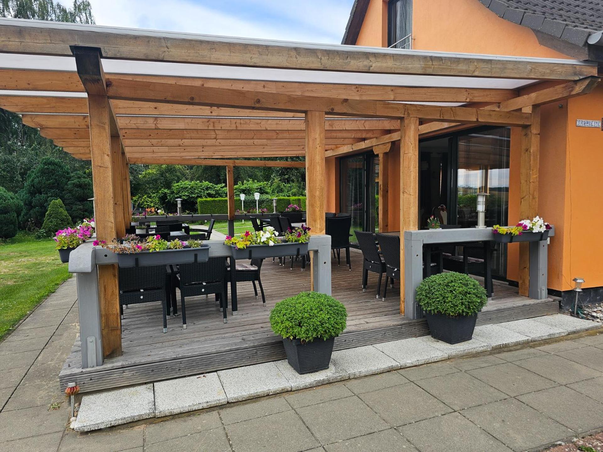 Pension Achterland Mellenthin Екстер'єр фото